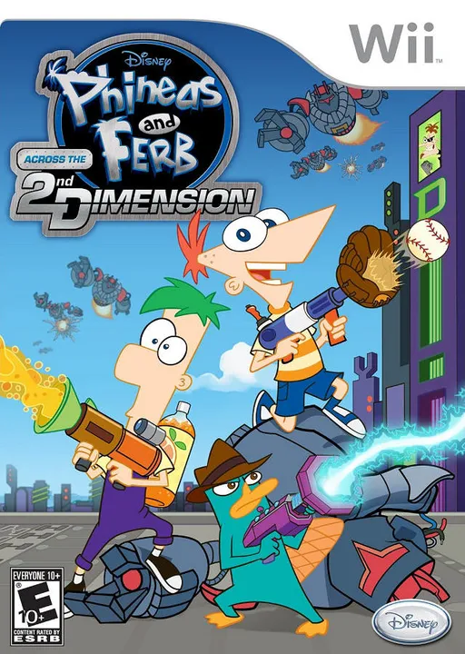 Disney Phineas and Ferb - Across the 2nd Dimension (USA)